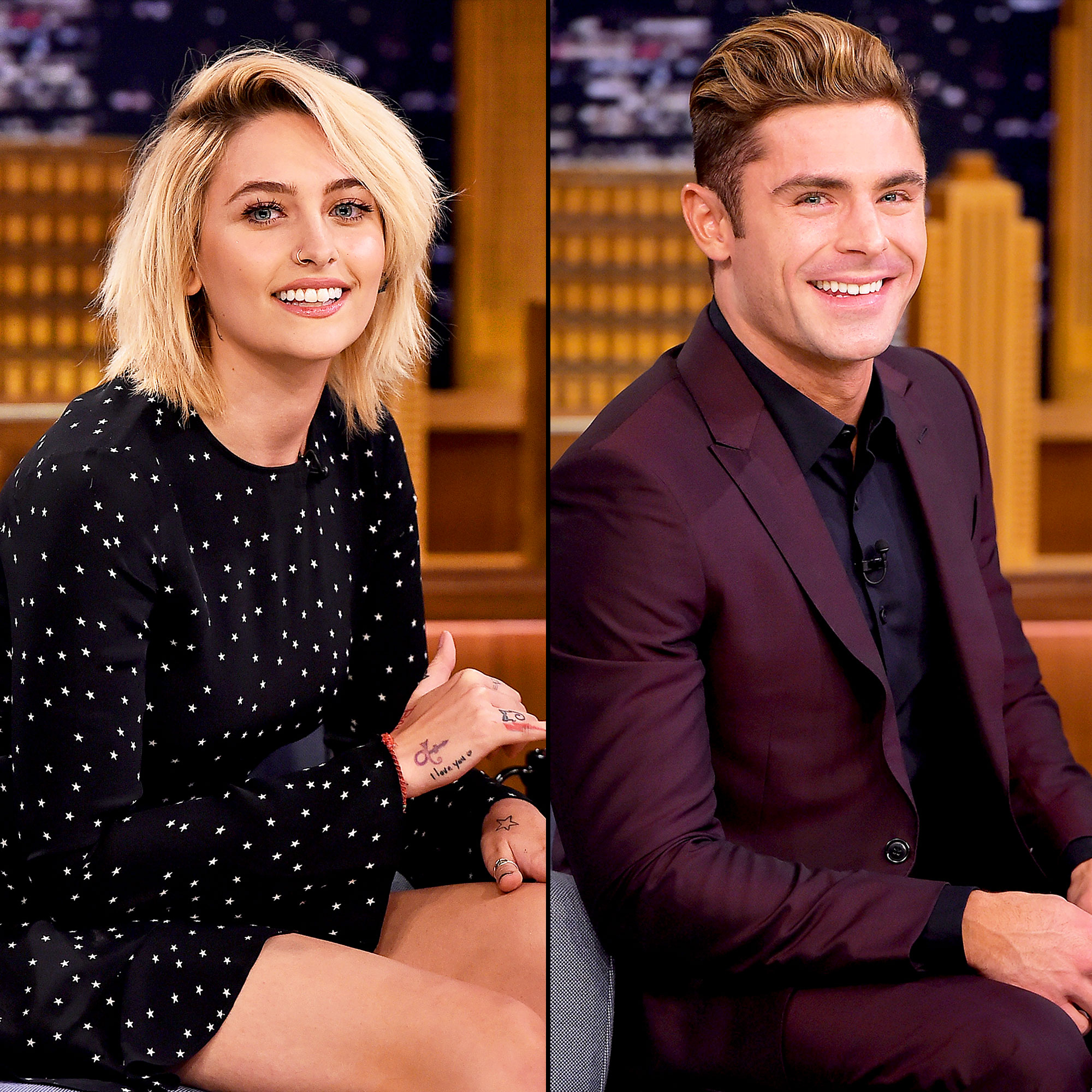 Paris Jackson and Zac Efron