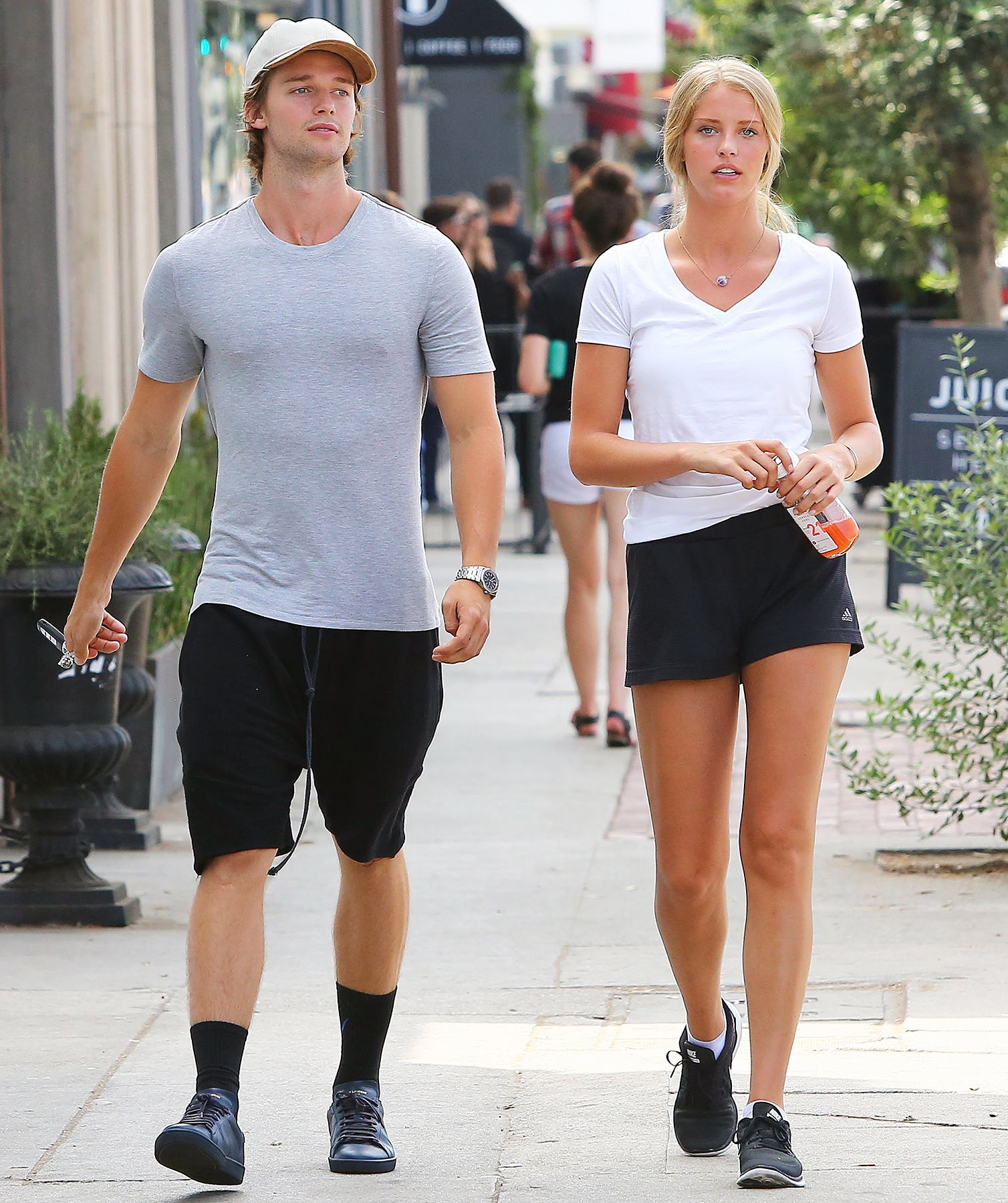 Patrick Schwarzenegger and Abby Champion