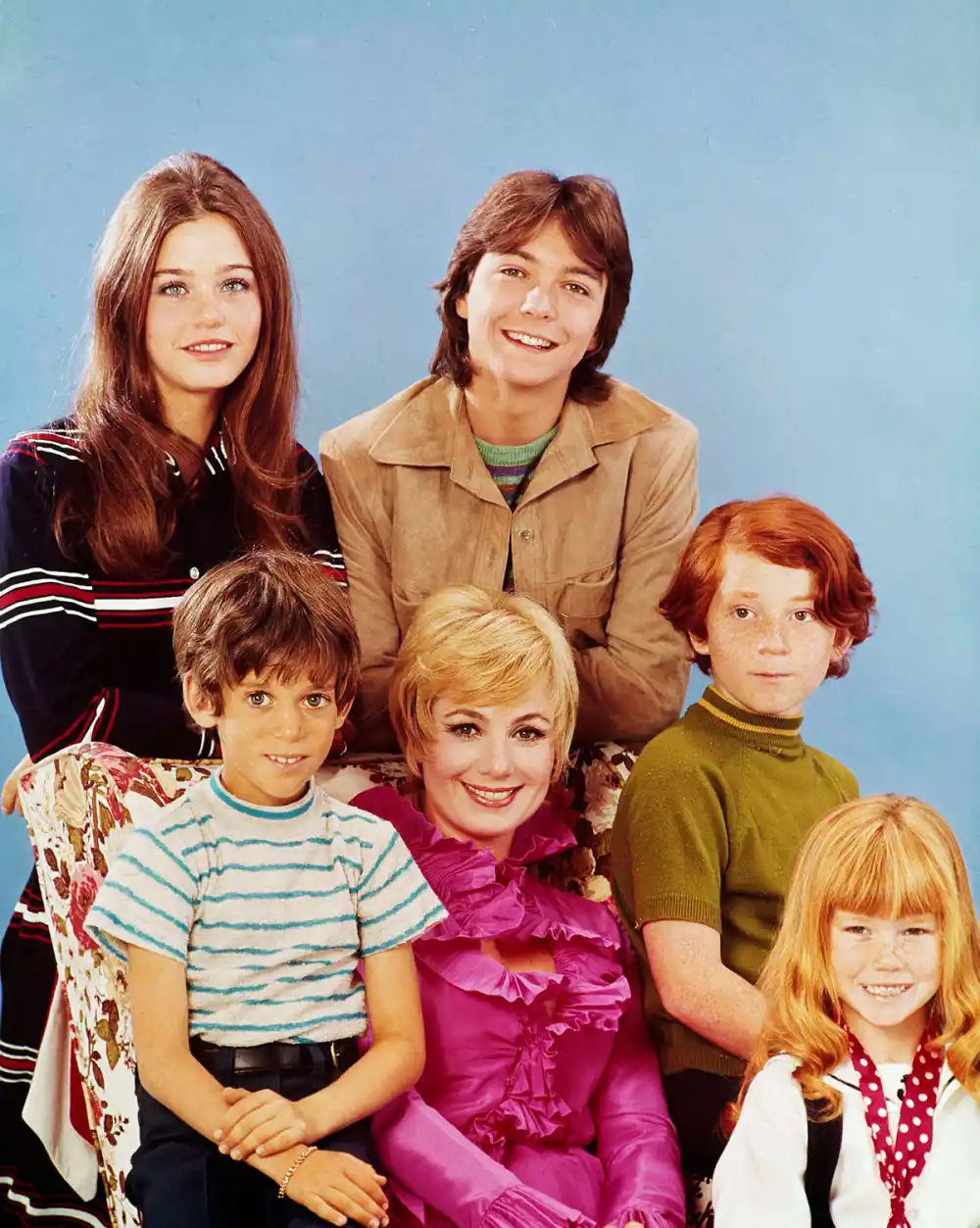 'Partridge Family' stars Susan Dey, Jeremy Gelbwaks, David Cassidy, Shirley Jones, Danny Bonaduce, Suzanne Crough