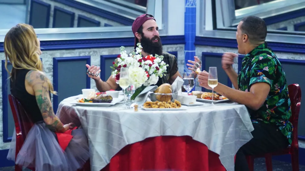 Christmas Abbott, Paul Abrahamian, and Josh Martinez