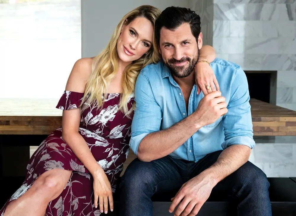 Peta Murgatroyd and Maksim Chmerkovskiy