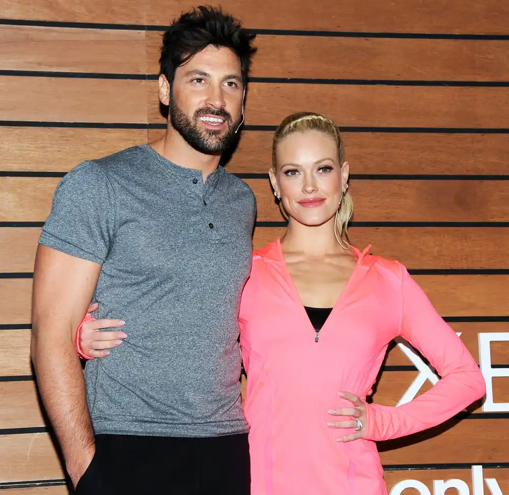 Maksim Chmerkovskiy and Peta Murgatroyd