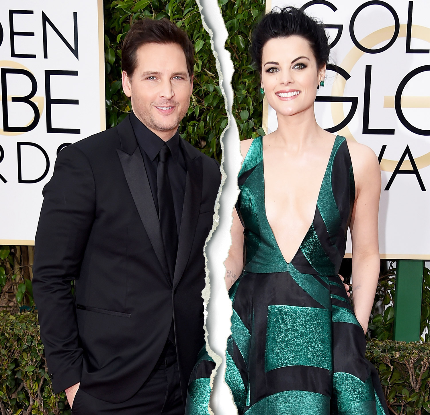 Peter Facinelli and Jaimie Alexander