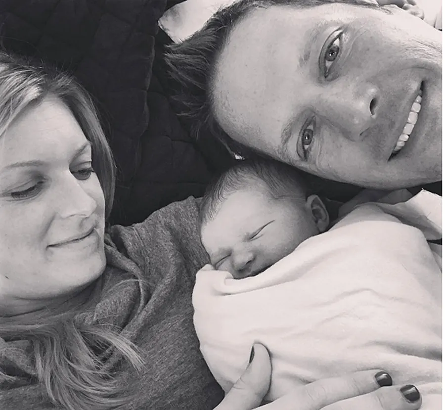 Peyton and Chris Lambton Bachelor baby