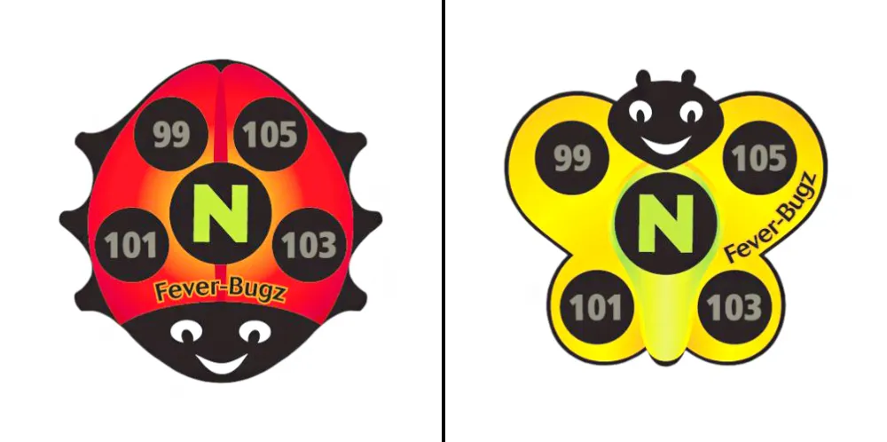 Physio Logic Fever Bugz Stickers