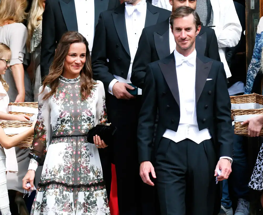 Pippa Middleton and husband James Matthews
