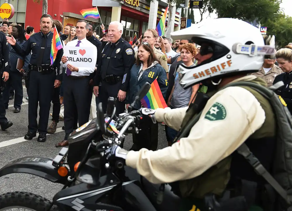 security at Pride after Orlando massacre