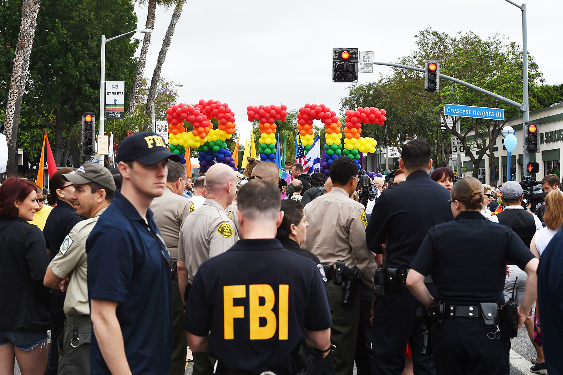 security at Pride after Orlando massacre