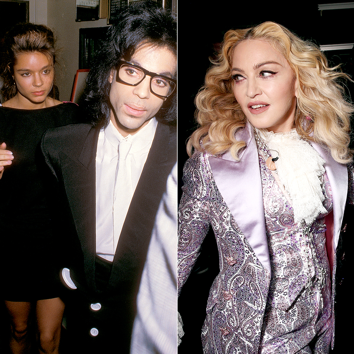 Prince and Anna Fantastic at a performance of "Madame Butterfly" on September 21, 1988 at the Eugene O'Neil Theater in New York City, New York.