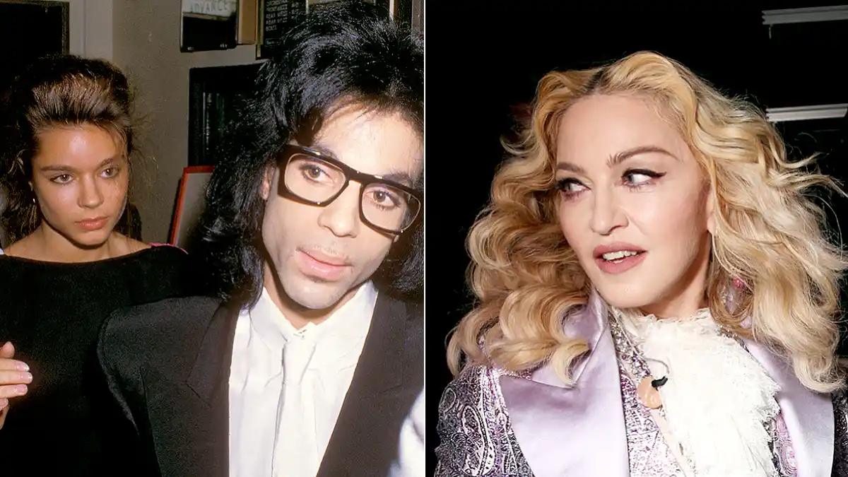 Prince and Anna Fantastic at a performance of "Madame Butterfly" on September 21, 1988 at the Eugene O'Neil Theater in New York City, New York.