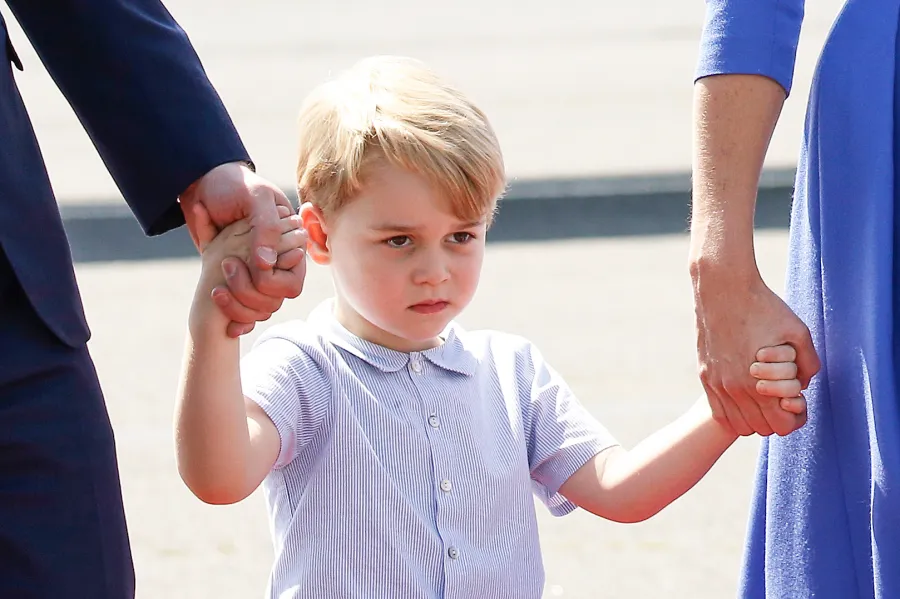 Prince George Berlin grumpy