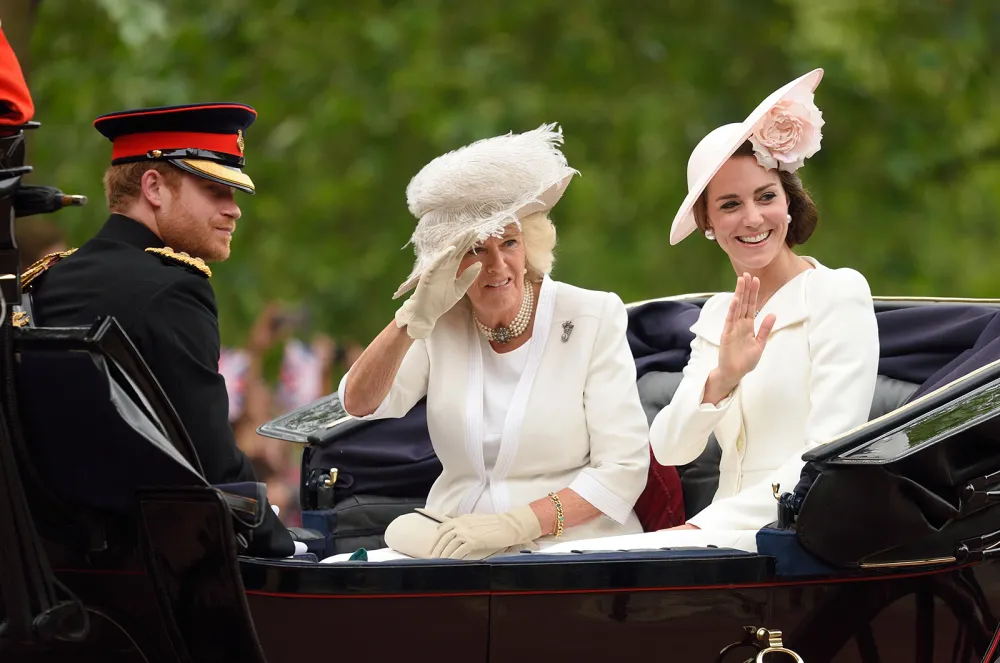 Prince Harry, Camilla, Kate