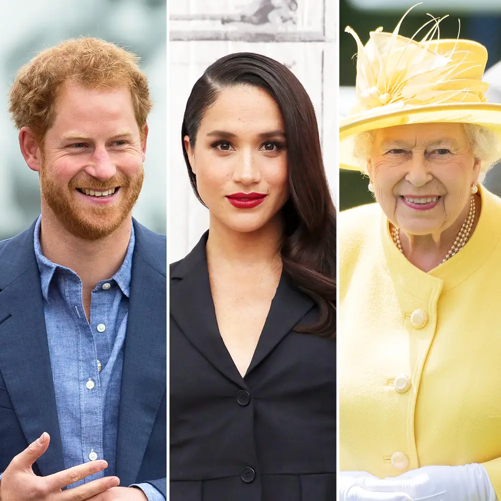 Prince Harry Meghan Markle Queen Elizabeth