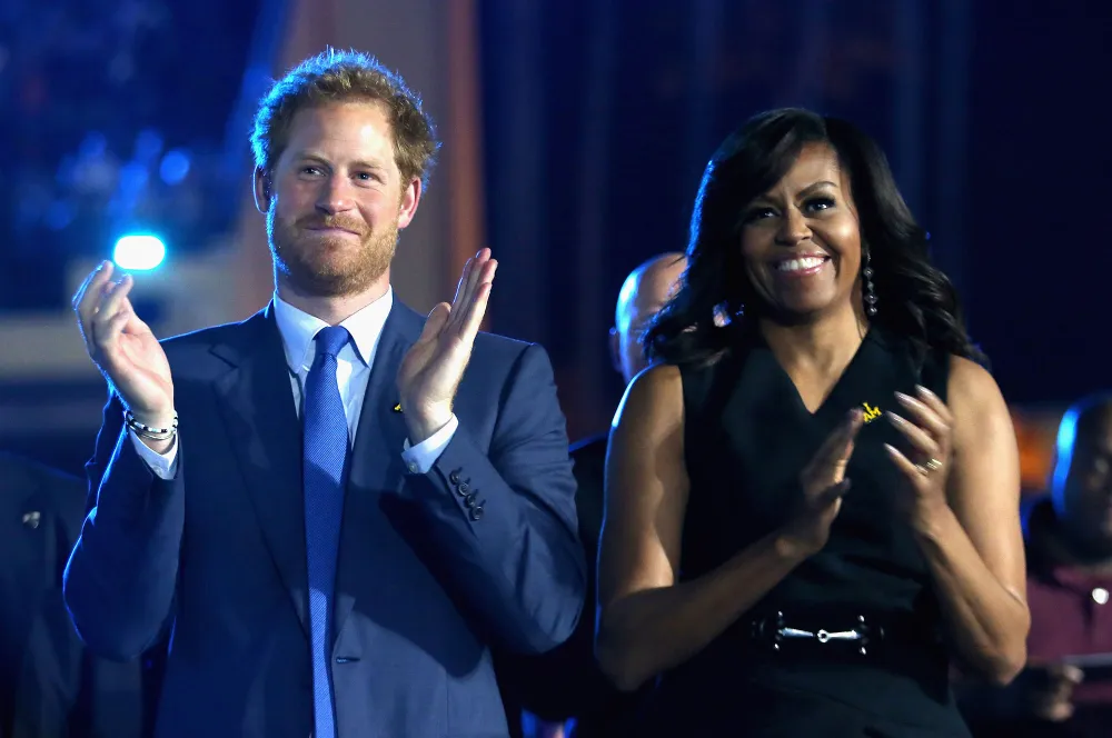 Prince Harry Michelle Obama