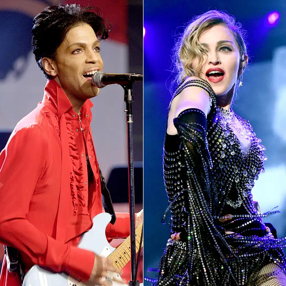 Prince and Madonna