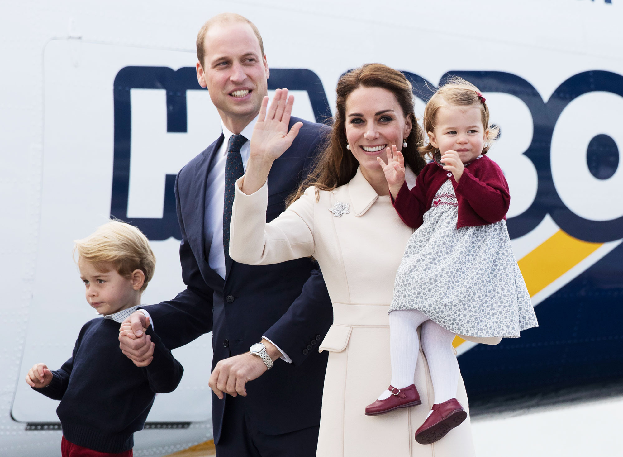 Duchess of Cambridge Prince William Prince George Princess Charlotte