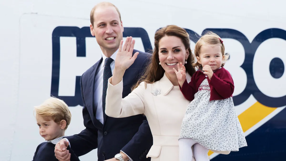 Duchess of Cambridge Prince William Prince George Princess Charlotte