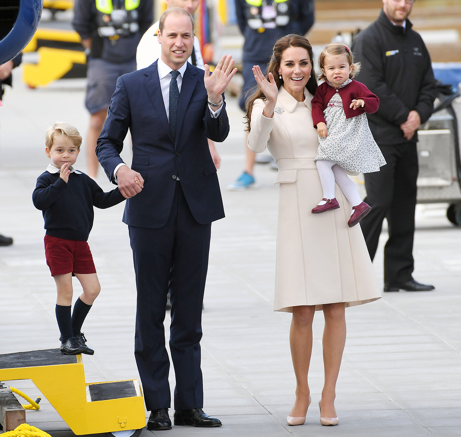 Prince William Kate Middleton George Charlotte