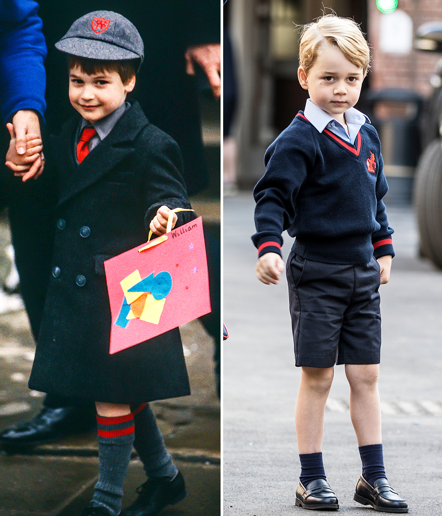 Prince William Prince George first day of school
