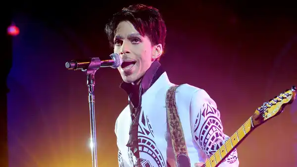 Prince performs on October 11, 2009.