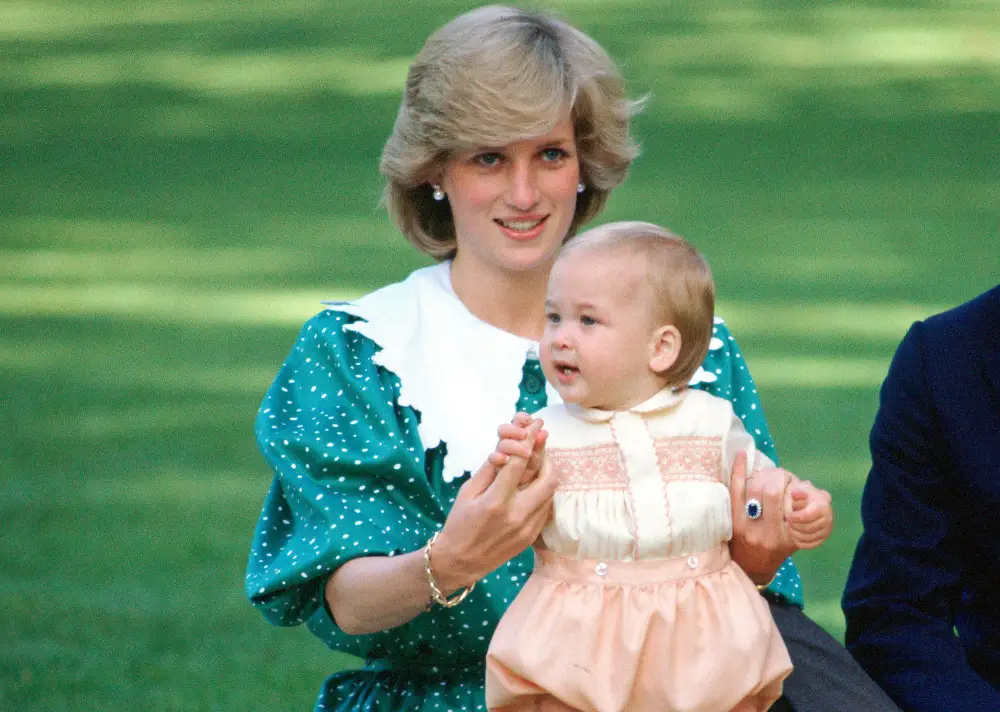 Princess Diana and Prince William