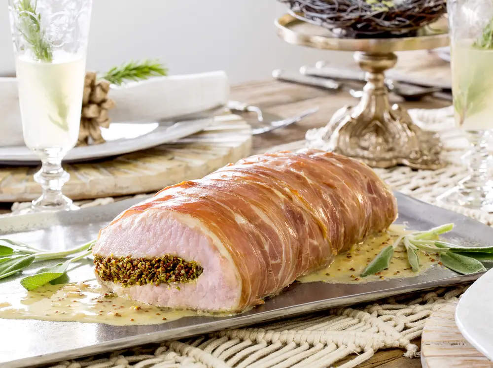 Prosciutto Wrapped Pork Roast
