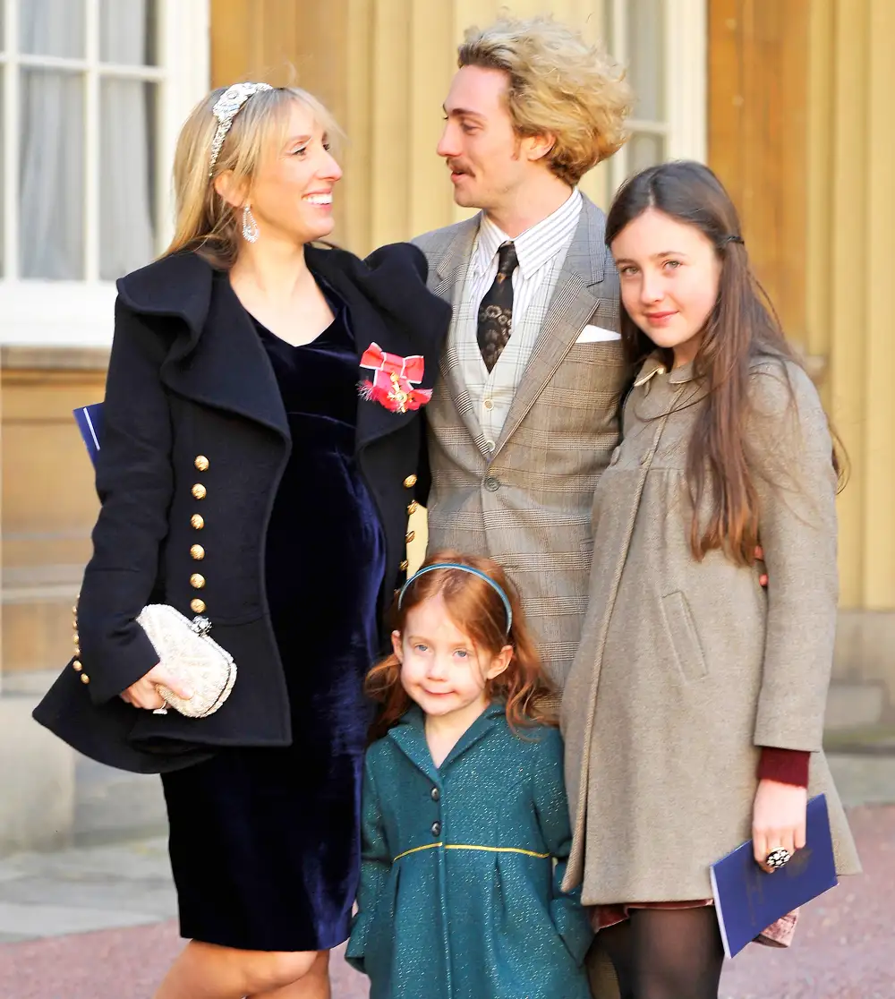 Sam Taylor-Johnson, Aaron Taylor-Johnson, Jessie Phoenix and Angelica