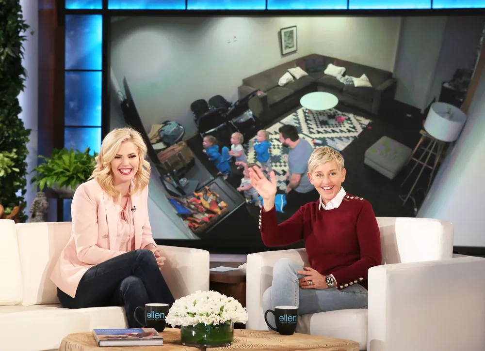Ashley Gardner and Ellen DeGeneres