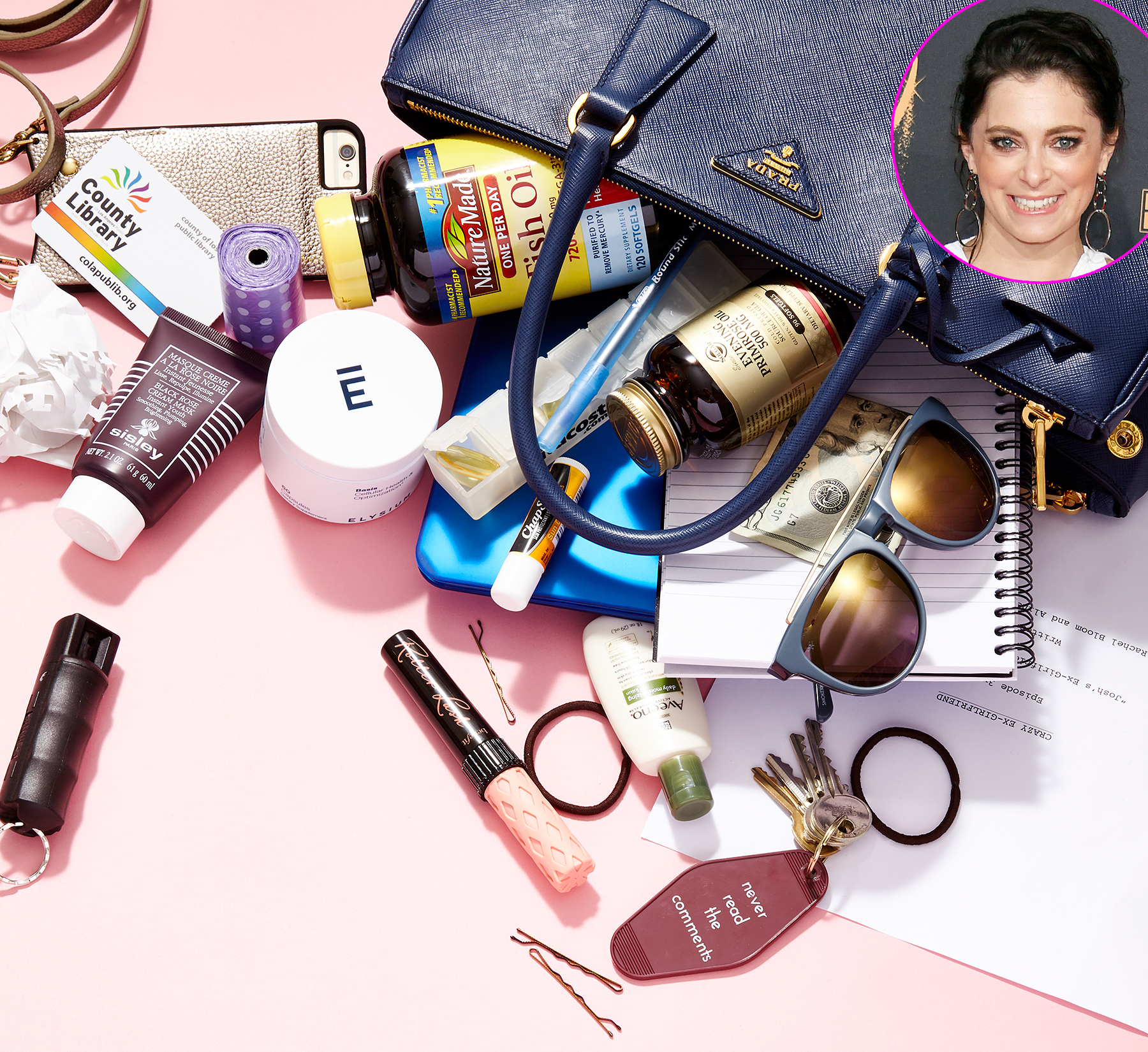 Rachel Bloom What's In My Bag WIMB