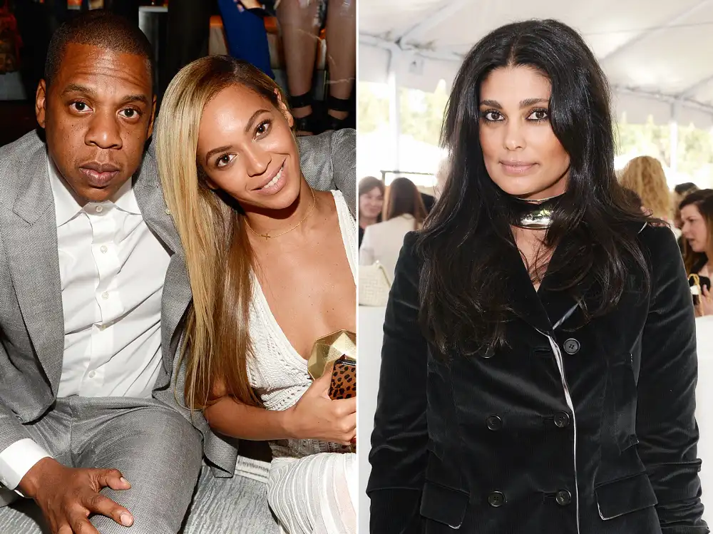 Jay Z, Beyonce and Rachel Roy