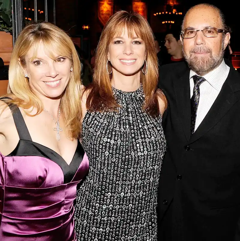 Ramona Singer, Jill Zarin, Bobby Zarin during the Entertainment Weekly & Vavoom Annual Upfront Party at the Bowery Hotel on May 13, 2008 in New York City.