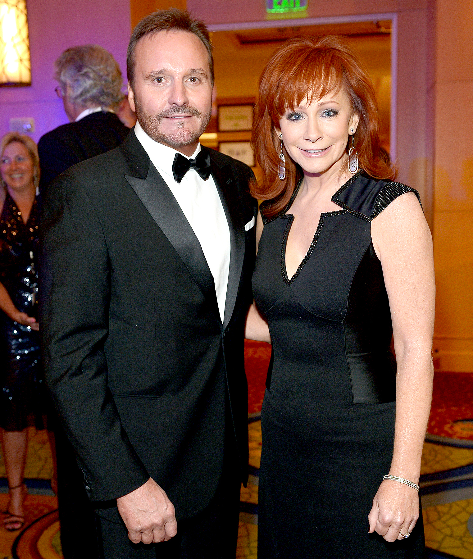 Narvel Blackstock and Reba McEntire attend Muhammad Ali's Celebrity Fight Night XX held at the JW Marriott Desert Ridge Resort & Spa on April 12, 2014.