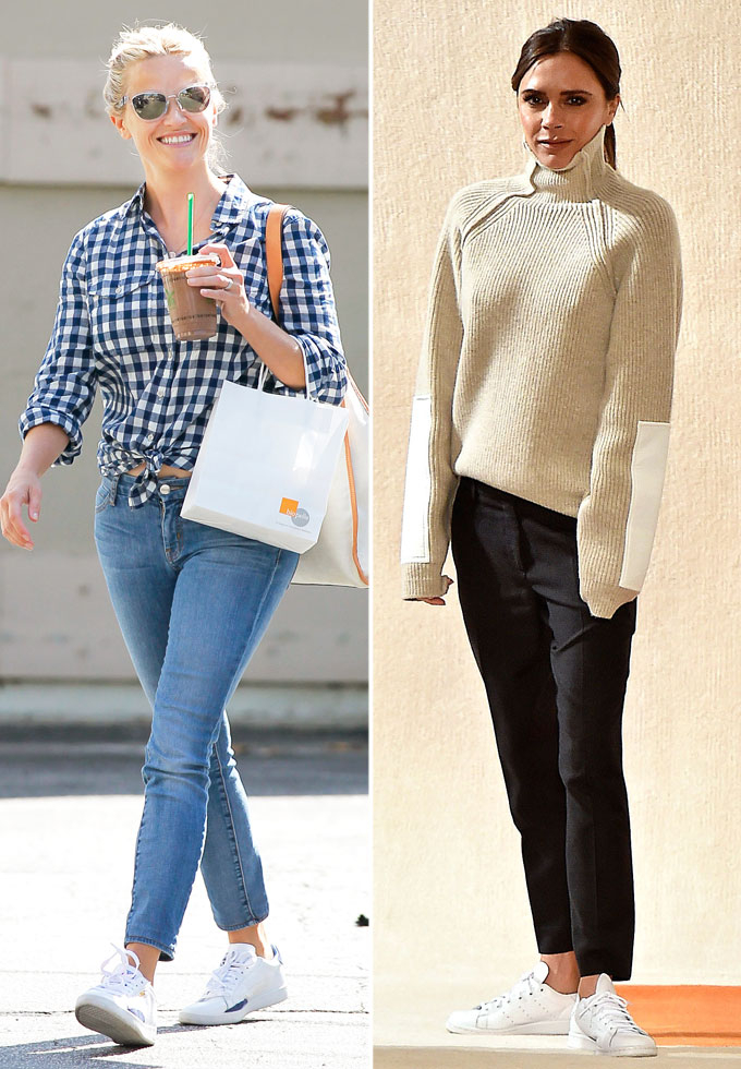 Reese Witherspoon and Victoria Beckham