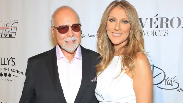 Rene Angelil and Celine Dion