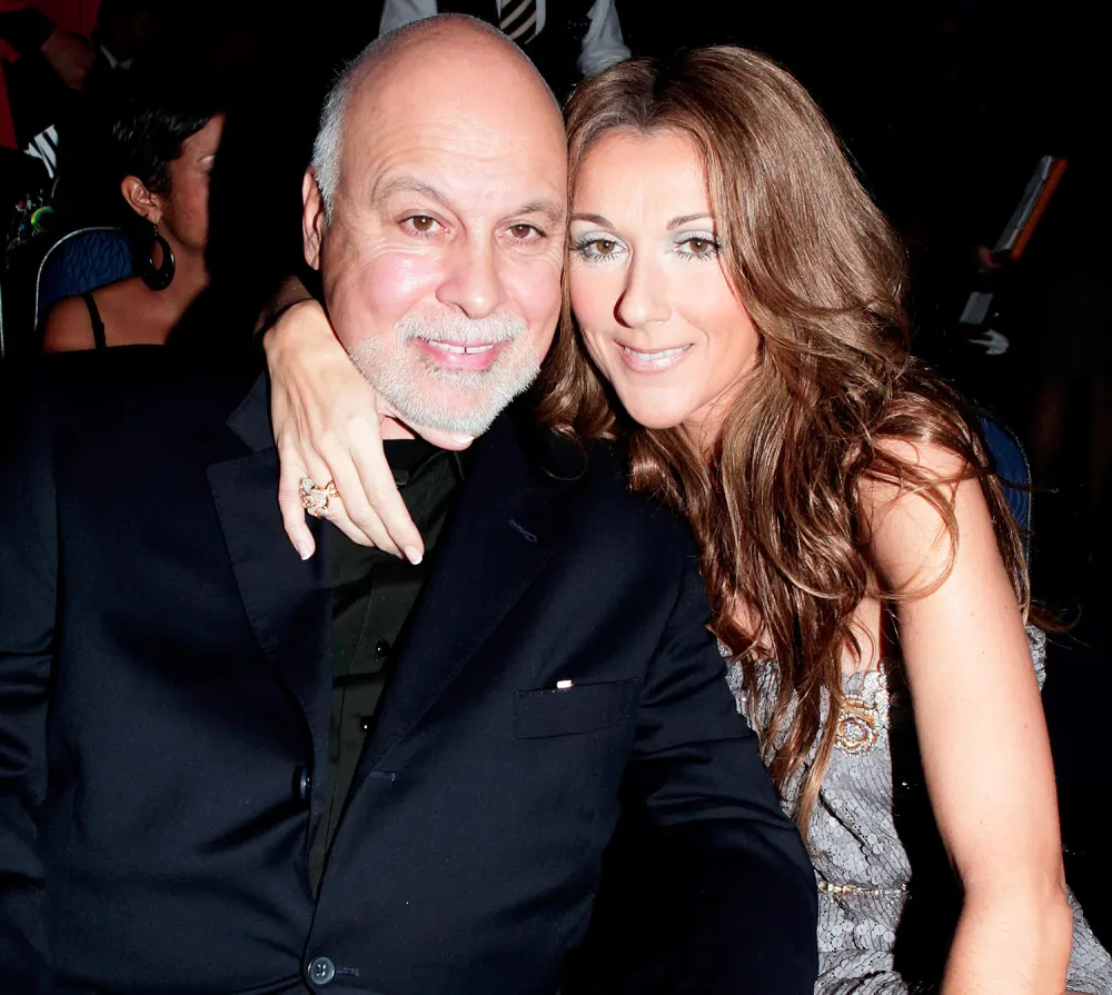 Celine Dion and Rene Angelil