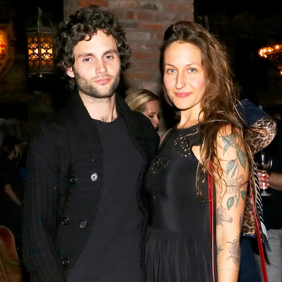 Penn Badgley and Domino Kirke