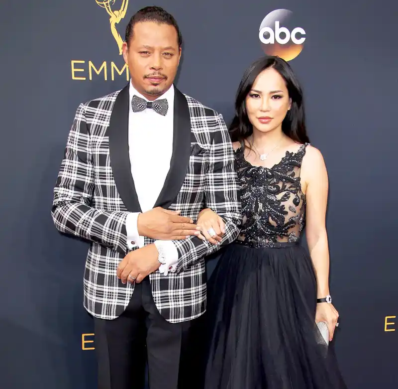 Terrence Howard and Mira Pak