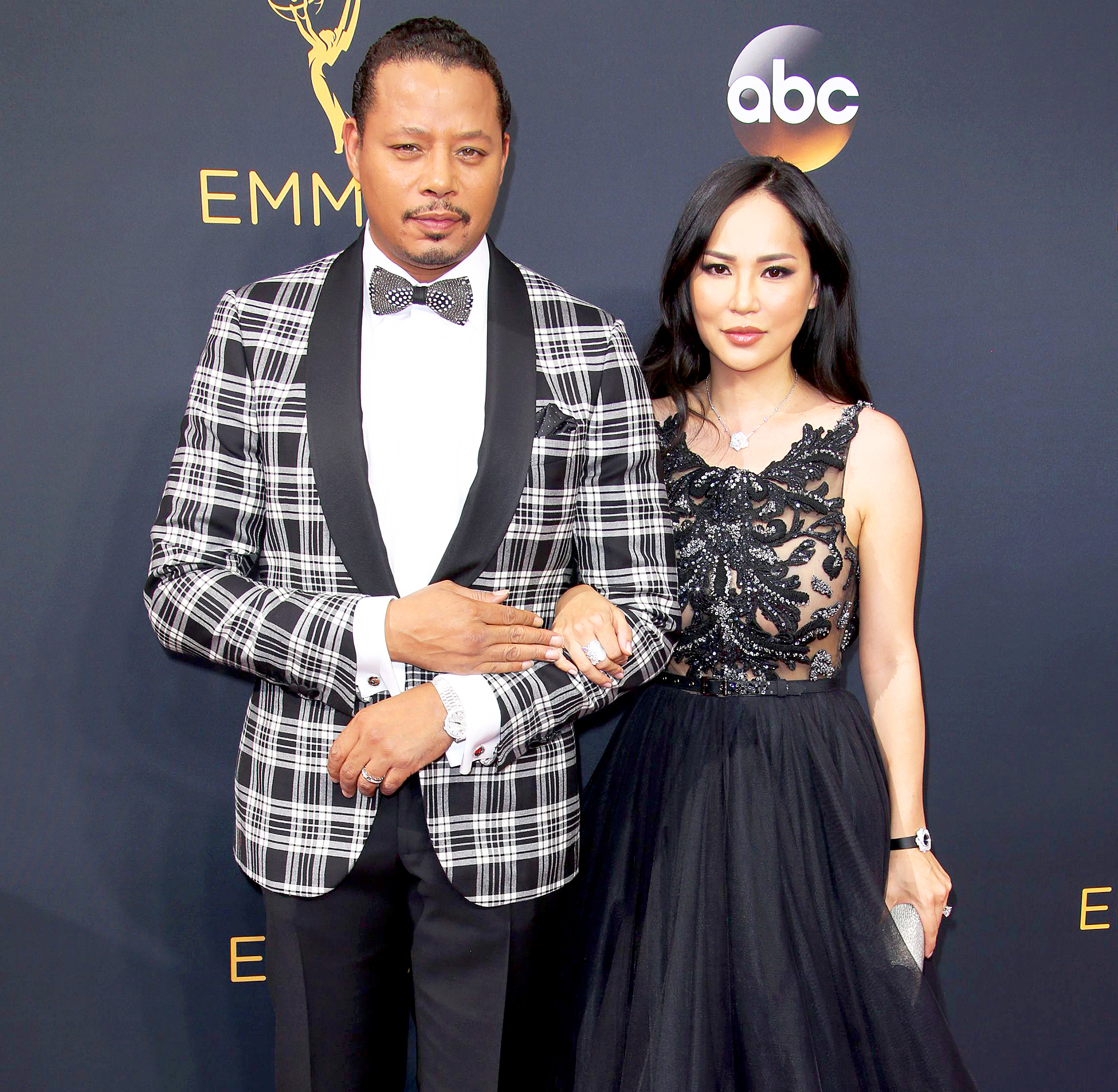 Terrence Howard and Mira Pak