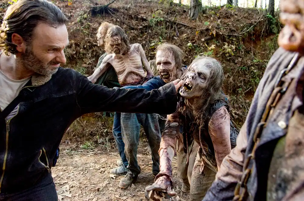 Andrew Lincoln as Rick Grimes