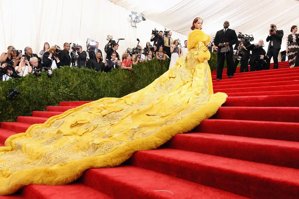 Rihanna at Met Gala 2015