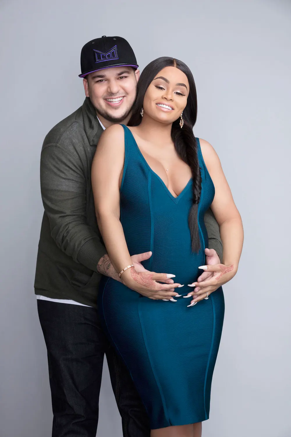 Rob Kardashian and Blac Chyna 