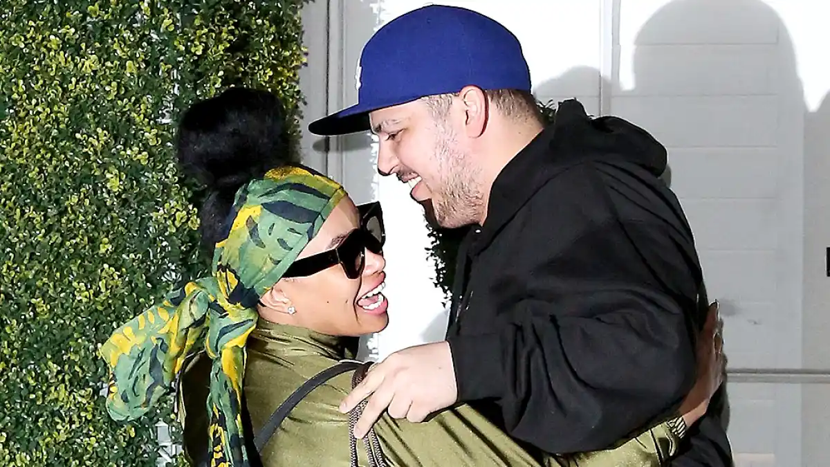 Rob Kardashian and Blac Chyna