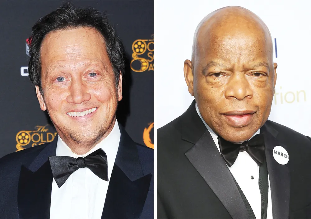 Rob Schneider and John Lewis