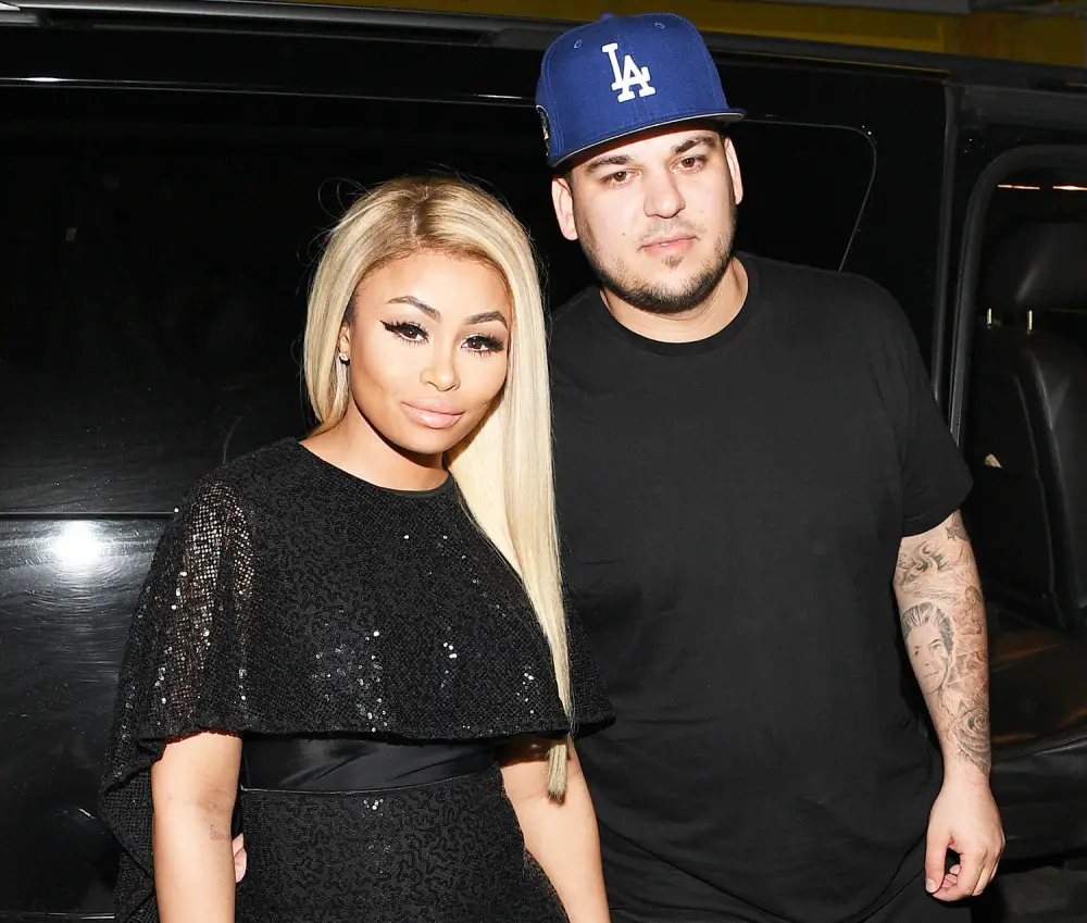 Rob Kardashian and Blac Chyna