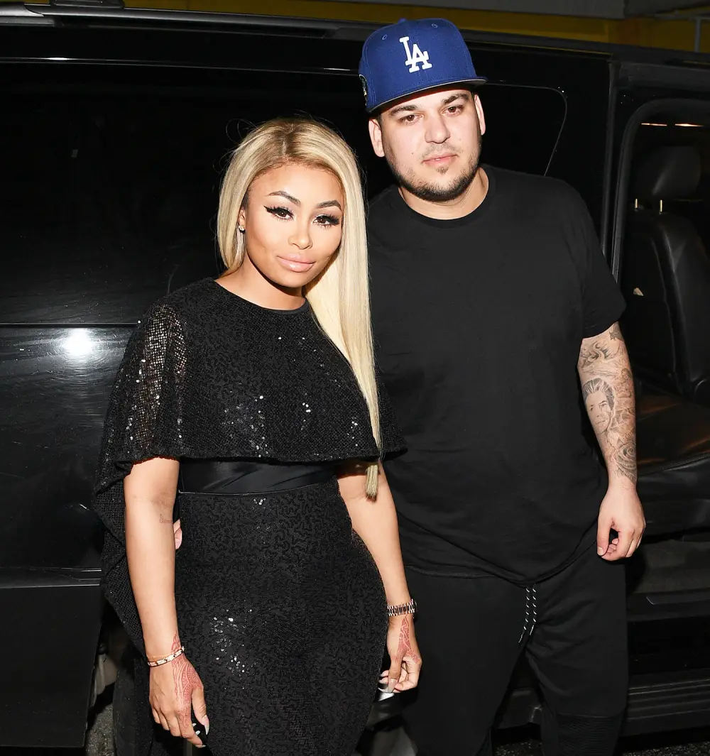Blac Chyna and Rob Kardashian