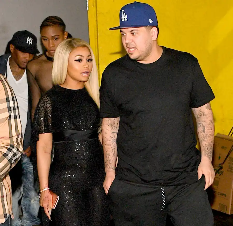 Blac Chyna and Rob Kardashian