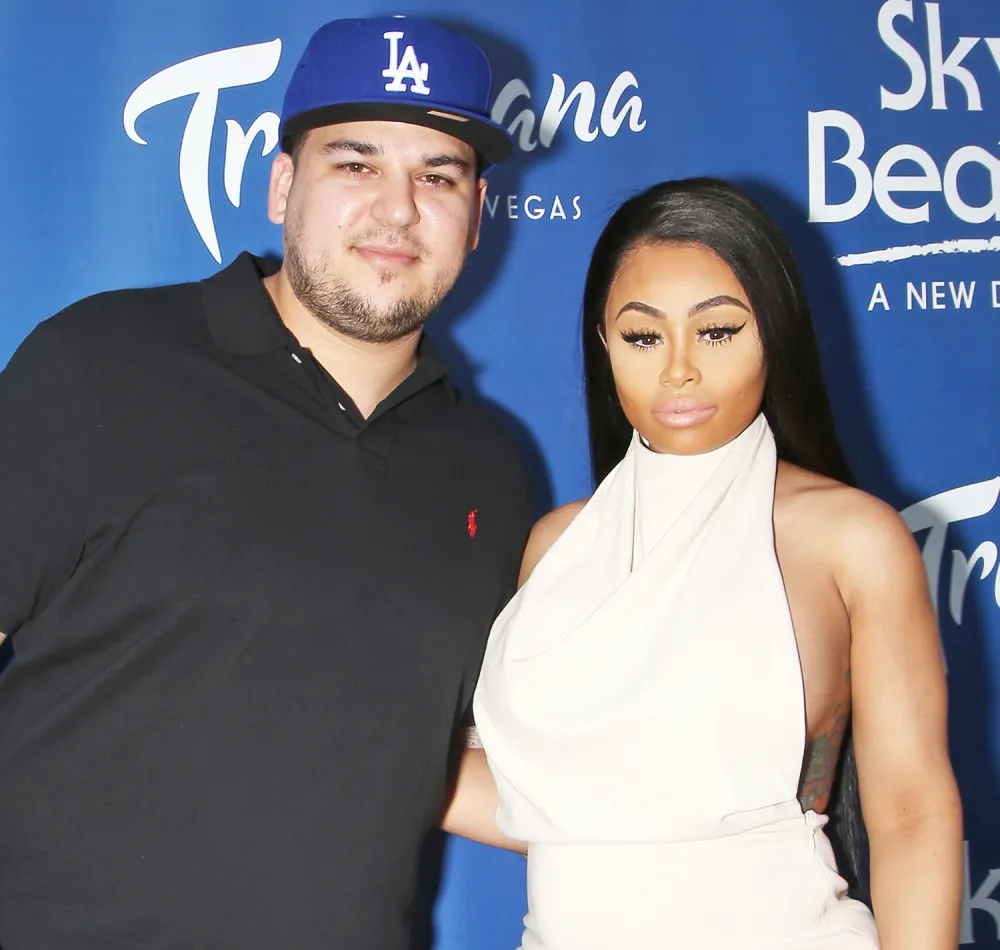 Rob Kardashian and Blac Chyna