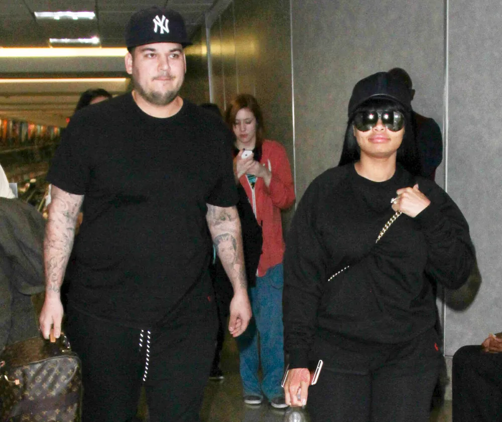 Rob Kardashian and Blac Chyna