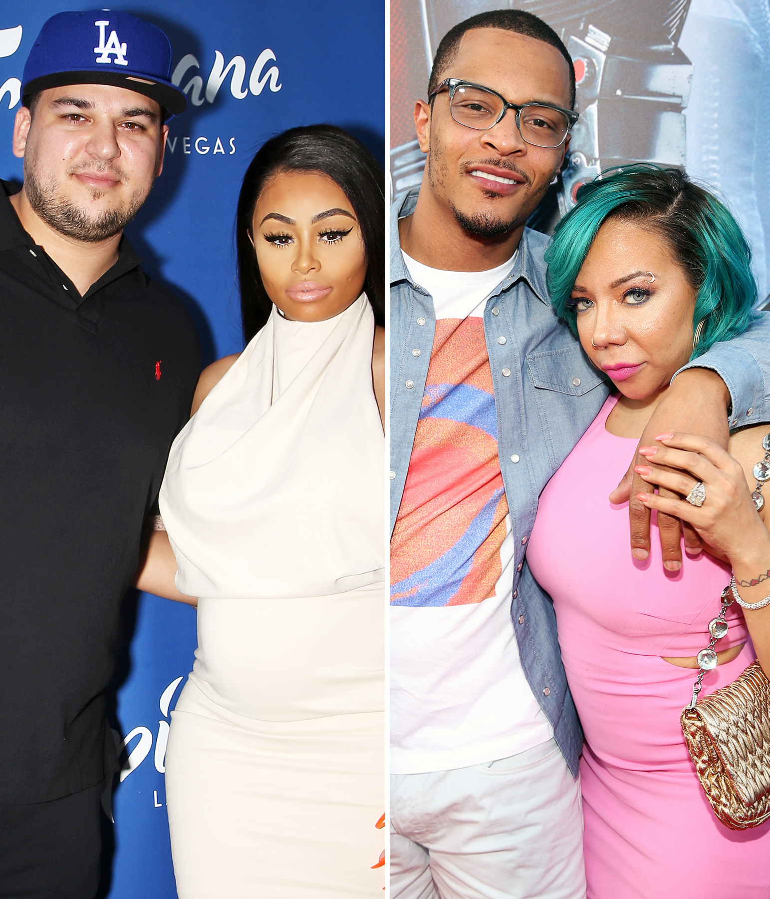 Rob Kardashian Blac Chyna T.I. Tiny