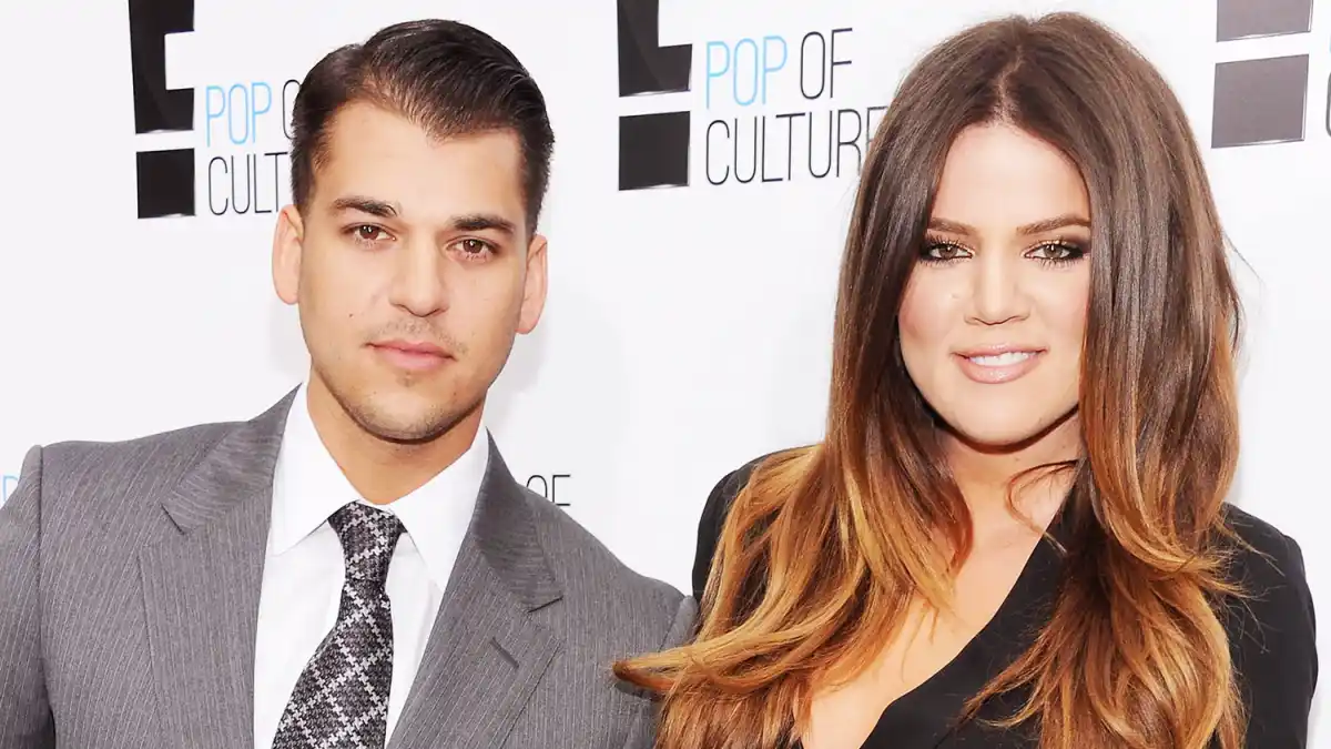 Rob Kardashian and Khloe Kardashian